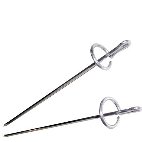 Jehly na špíz ploché 33cm nerez SET 2 ks SONIX> doprodej spr : 5