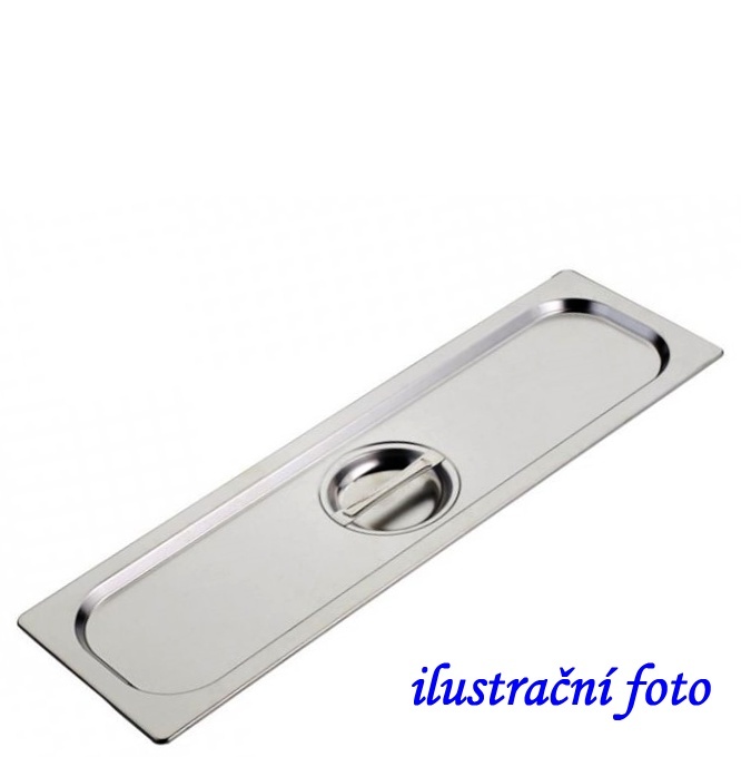 Víko GN 2/4 INOX obyčejné