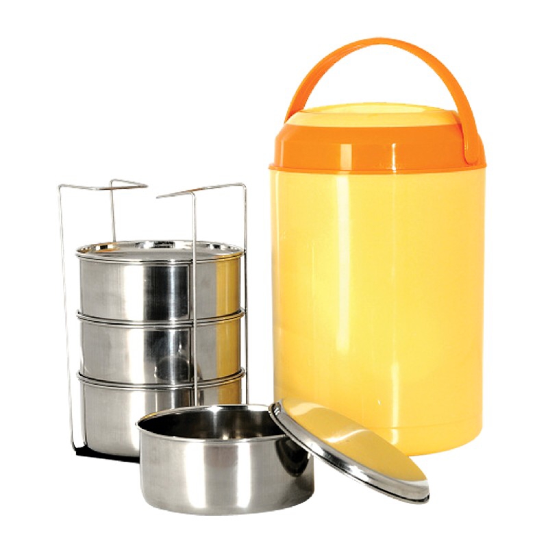 Jídlonosič 4D inox pr.14cm v izotermickém plášti >  doprodej ks: 4