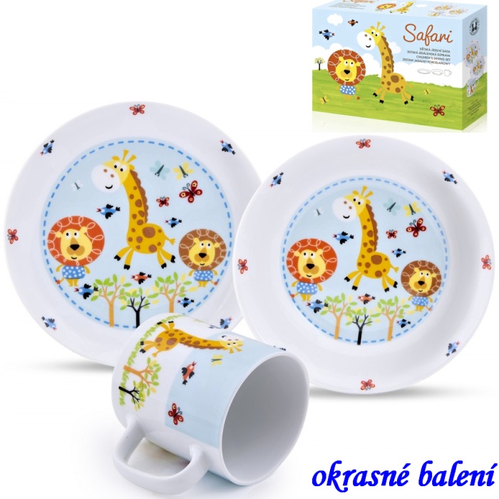 Dětská spr. 3 díly porcelán Safari Bal 8 spr. >      Naskladnění  31.8.2025