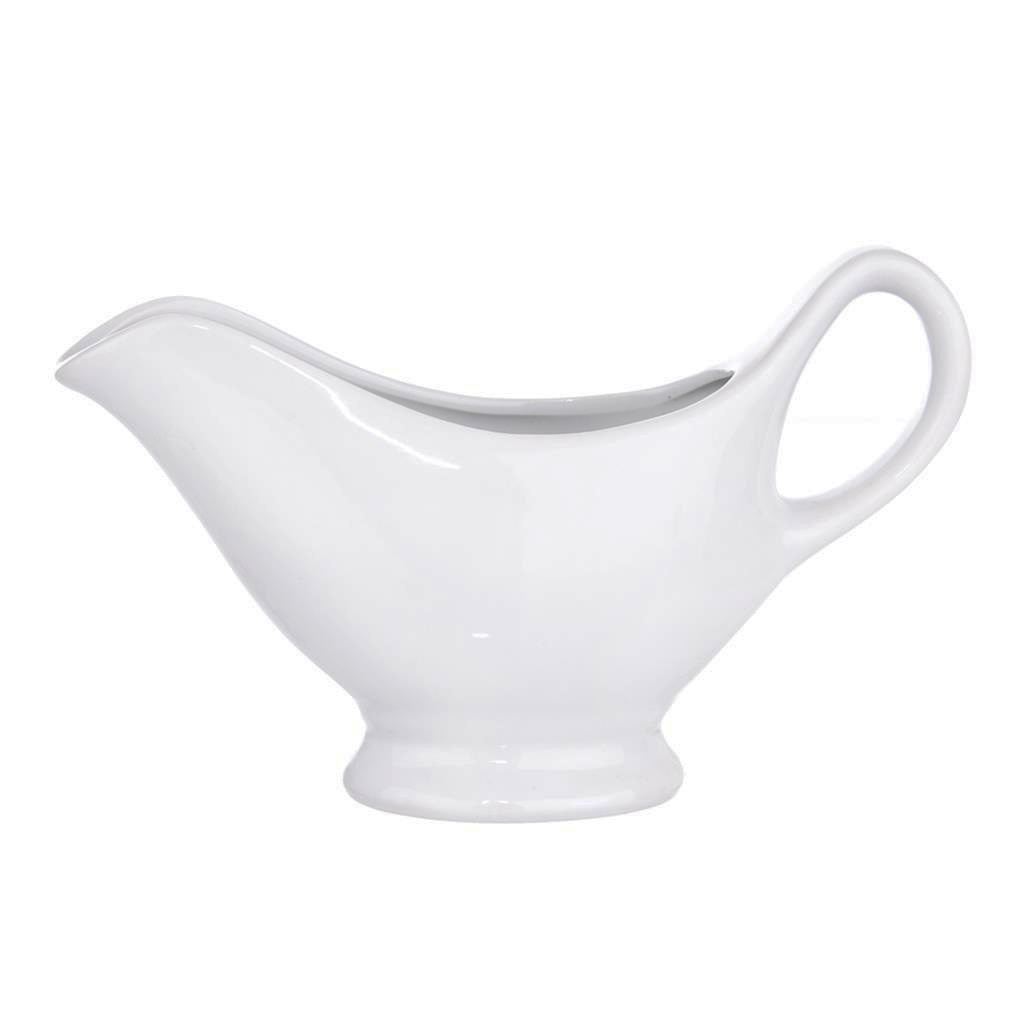 Omáčník, sosírka 220ml. porcelán bílý > doprodej ks: 2