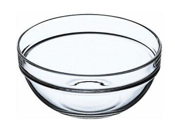 Miska sklo 20,5 cm čirá DURALEX (salátová) B 6 ks ( 2x6 ks= 12 ks )