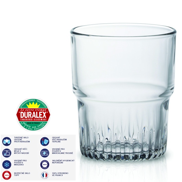 Sklenice 200ml Empilable DURALEX B-72 ks