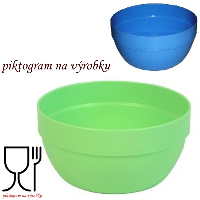 Miska jídelní 13cm polévková 0,4 l. UH-PP PETRA B-36 ks color # 6
