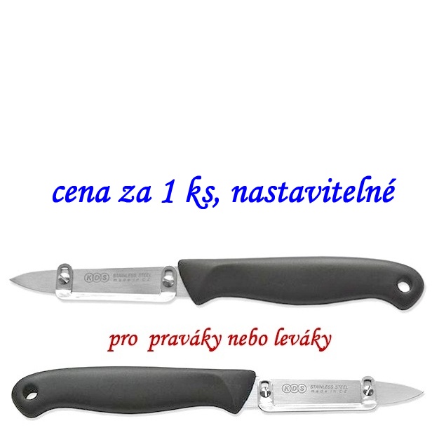 Škrabka na brambory,nůž nerez, kryt nerez KDS 3212>doprodej ks: 2
