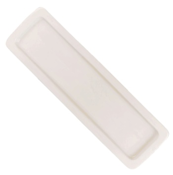 GN 2/4 - v 6,5 cm Porcelán - Bílý