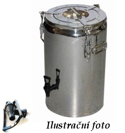 Termos 20 litrů celonerez kohout UH spodní ovládání